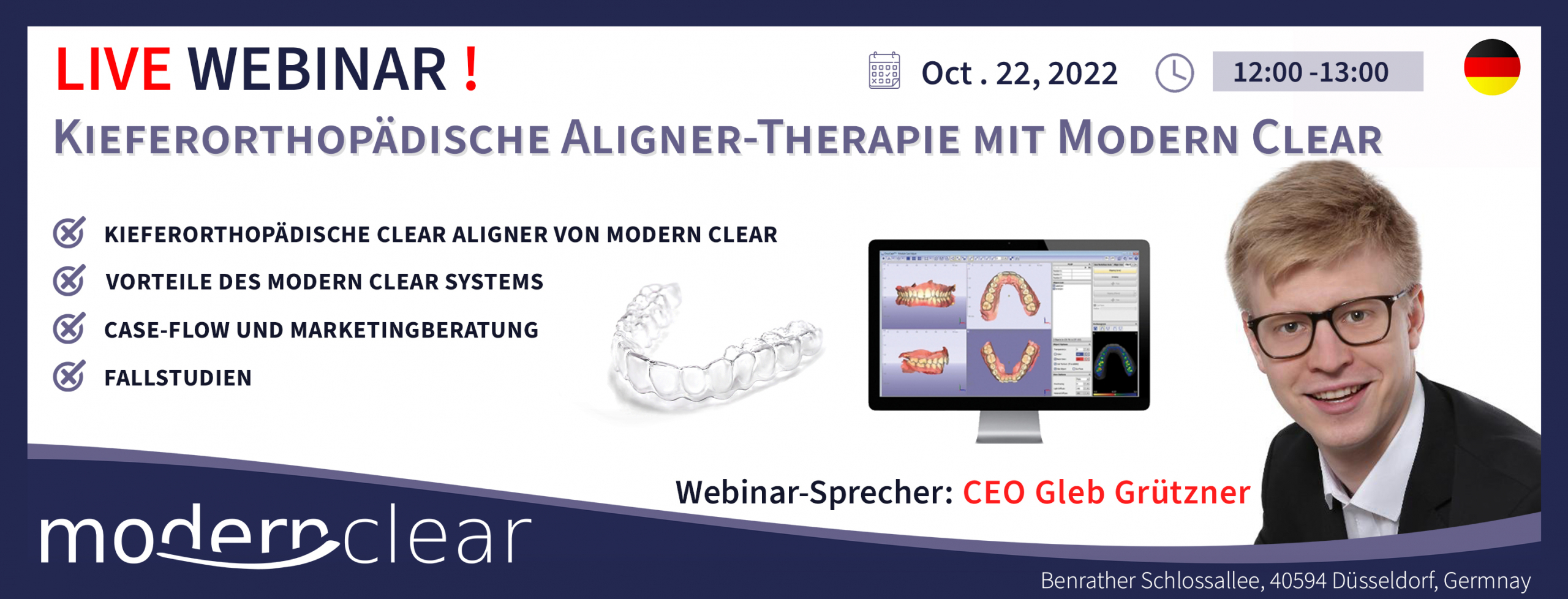 Live webinar DE October 27-29, 2022 Dental Expo Amsterdam RAI, Netherlands